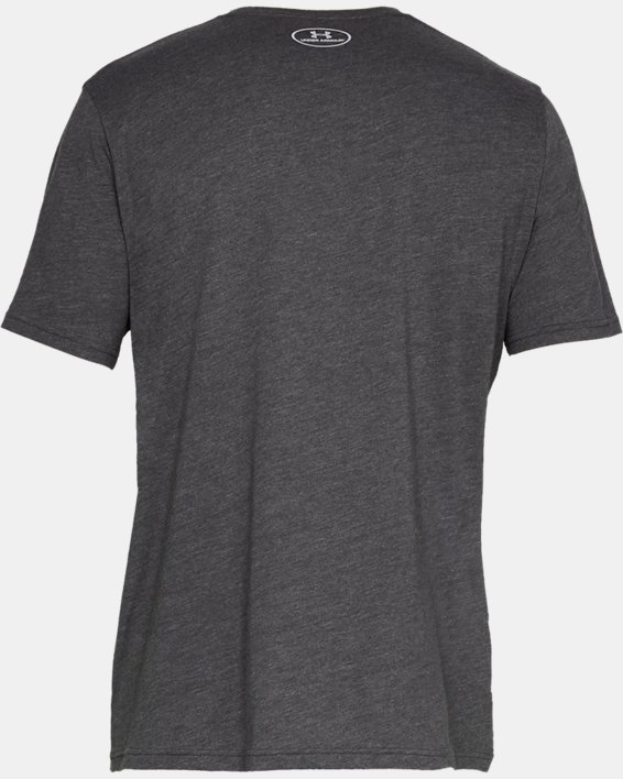 Men's UA Big Logo Short Sleeve T-Shirt, Gray, pdpMainDesktop image number 5